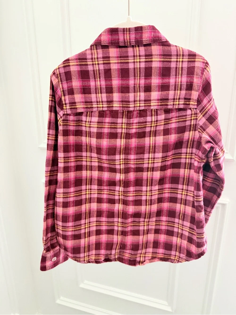 Adorable Girls Fall Flannel